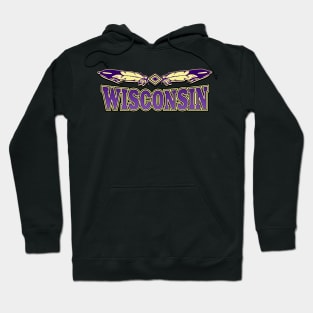 Wisconsin (Native American State) Hoodie